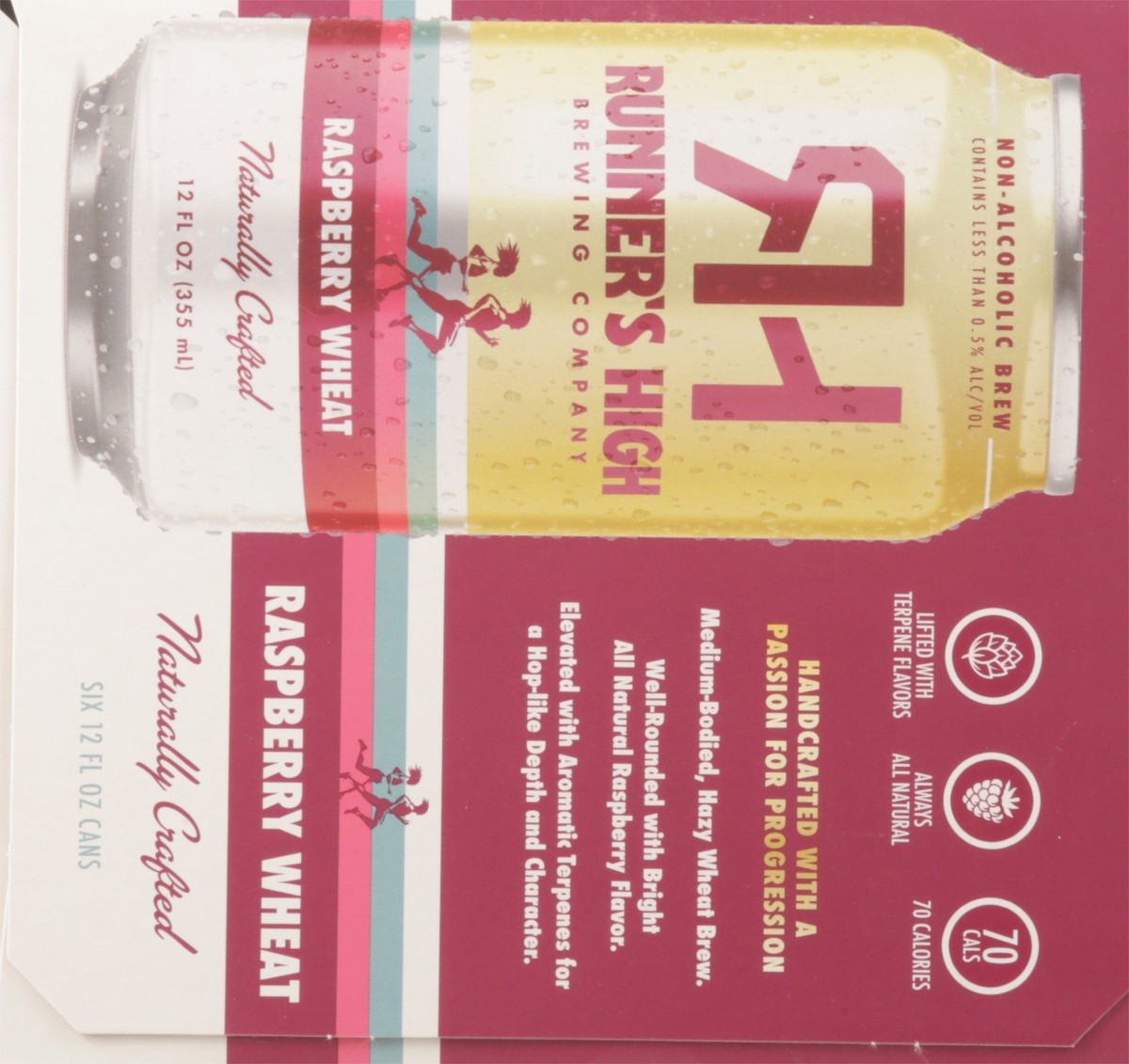 slide 12 of 13, Runners High Raspber, 6 ct; 12 oz