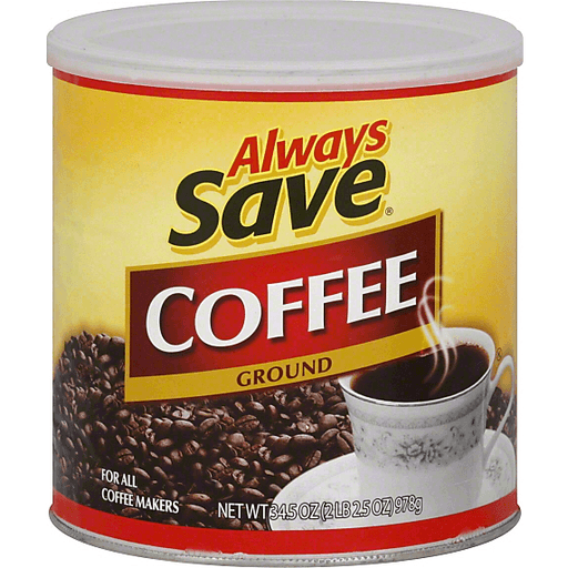 slide 1 of 1, Always Save Ground Coffee - 34.5 oz, 34.5 oz