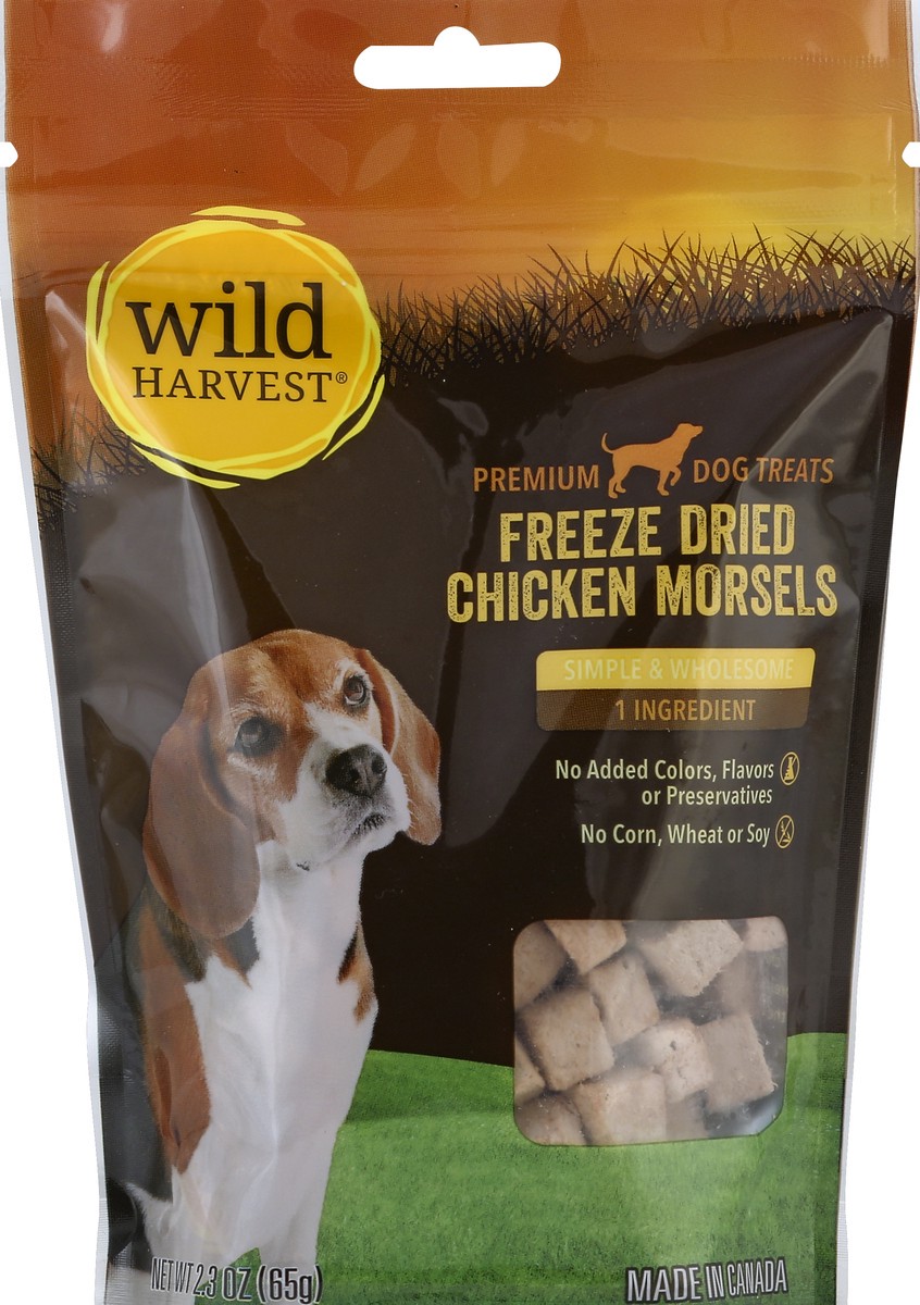 slide 7 of 7, Wild Harvest Chicken Dog Treat Morsel, 2.3 oz