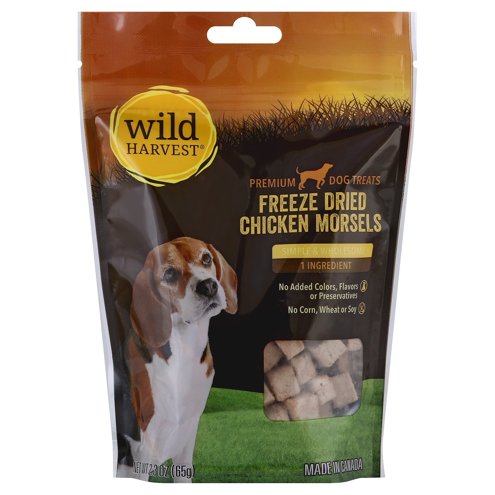 slide 1 of 7, Wild Harvest Chicken Dog Treat Morsel, 2.3 oz