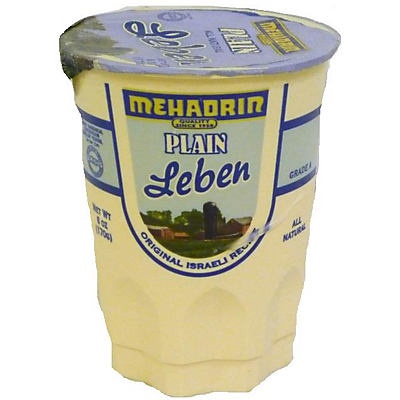 slide 1 of 1, Mehadrin Dairy Crop. Mehadrin Leben Plain, 6 oz