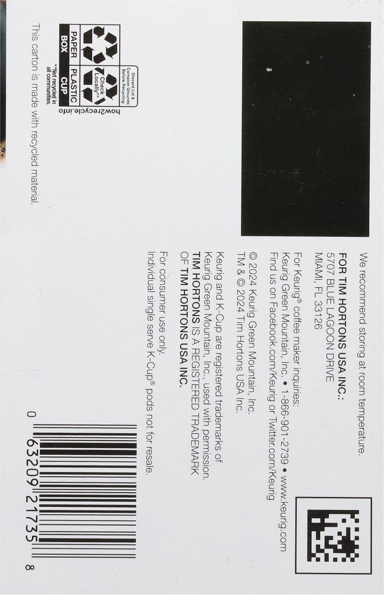 slide 3 of 11, Tim Hortons Rocky Mountain Sunrise Kcup, 12 ct