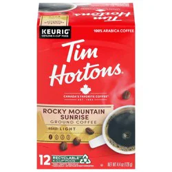 Tim Hortons Rocky Mountain Sunrise Coffee 12 K-Cup Pods