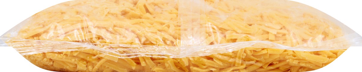 slide 3 of 6, First Street Shredded Mild Cheddar Cheese, 5 lb