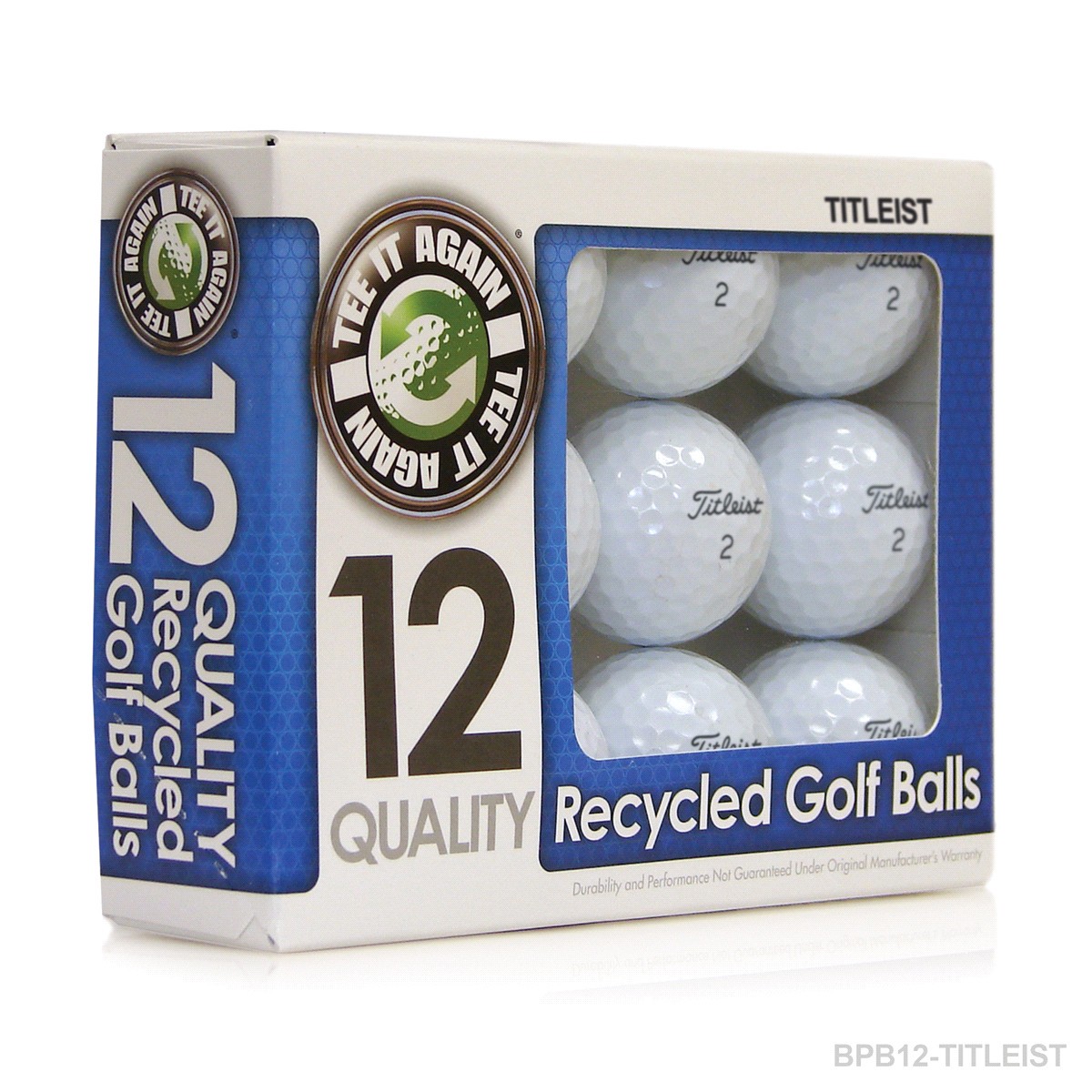 slide 1 of 1, Recycled Titleist Pro V1 Golf Balls, 12 ct