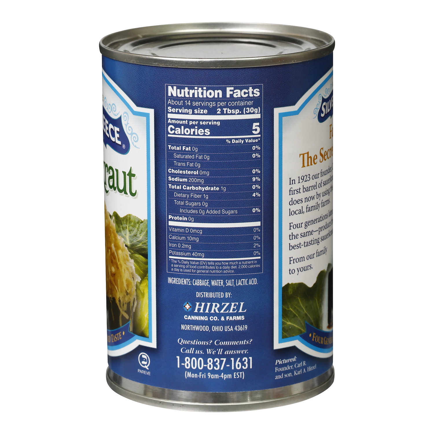 slide 2 of 2, SilverFleece Silver Fleece Sauerkraut, 14.5 oz