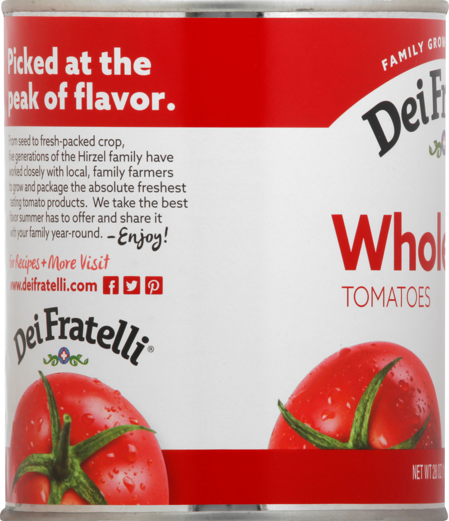 slide 2 of 3, Dei Fratelli Whole Tomatoes, 28 oz