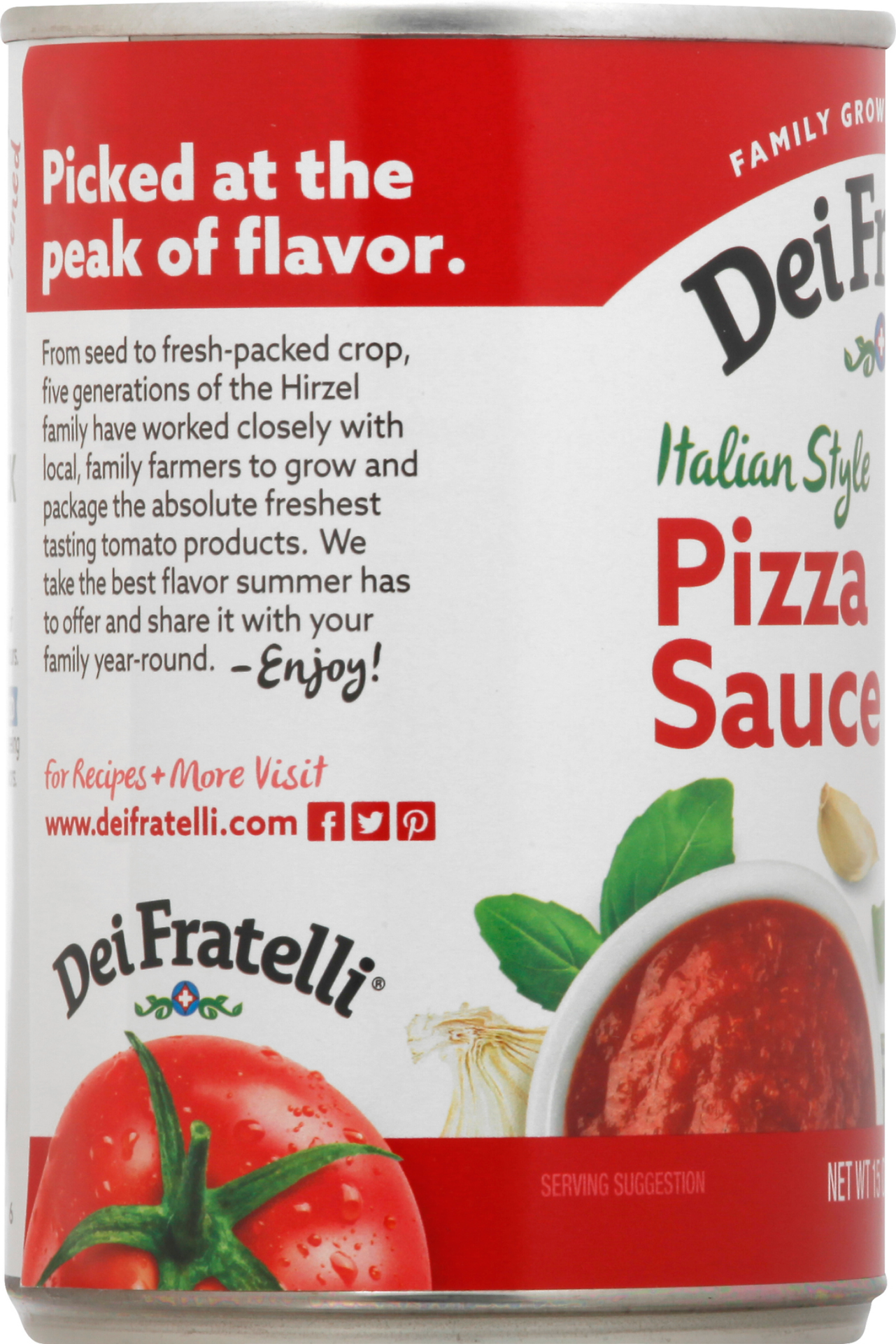 slide 2 of 3, Dei Fratelli Sauce Pizza - 15 oz, 15 oz