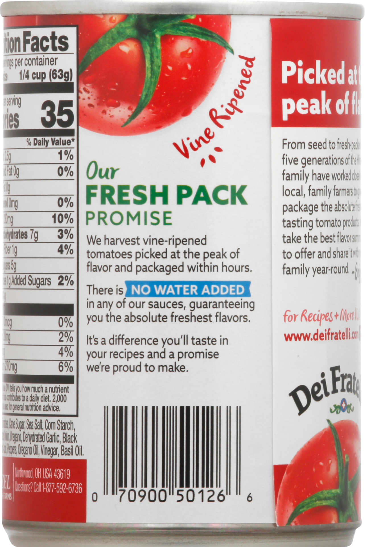 slide 3 of 3, Dei Fratelli Sauce Pizza - 15 oz, 15 oz