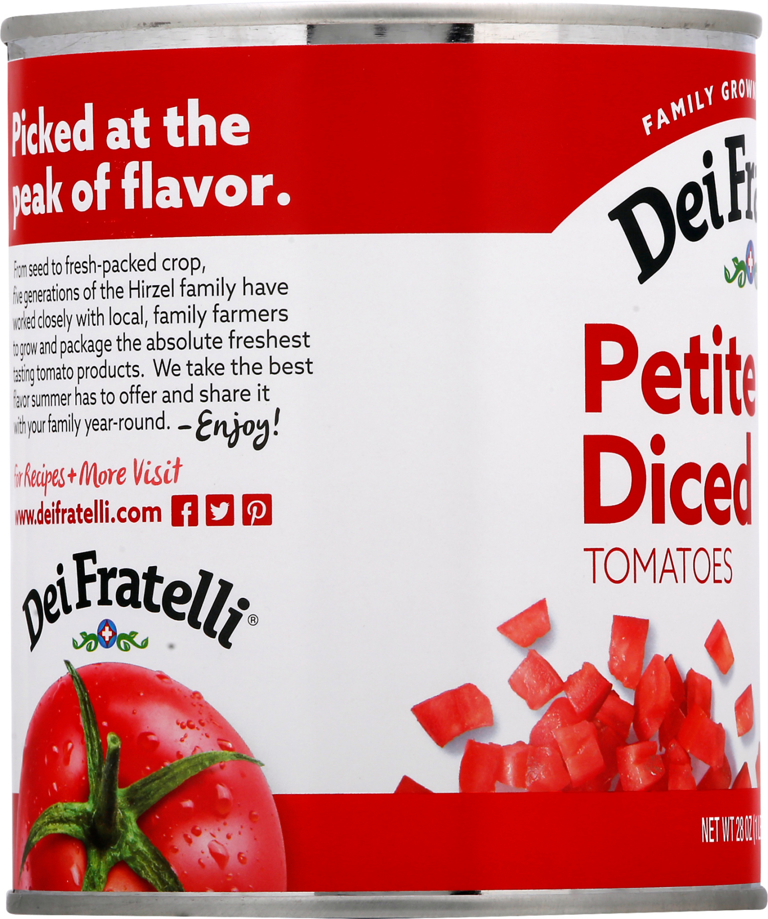 slide 2 of 3, Dei Fratelli Petite Diced Tomatoes - 28 oz, 28 oz