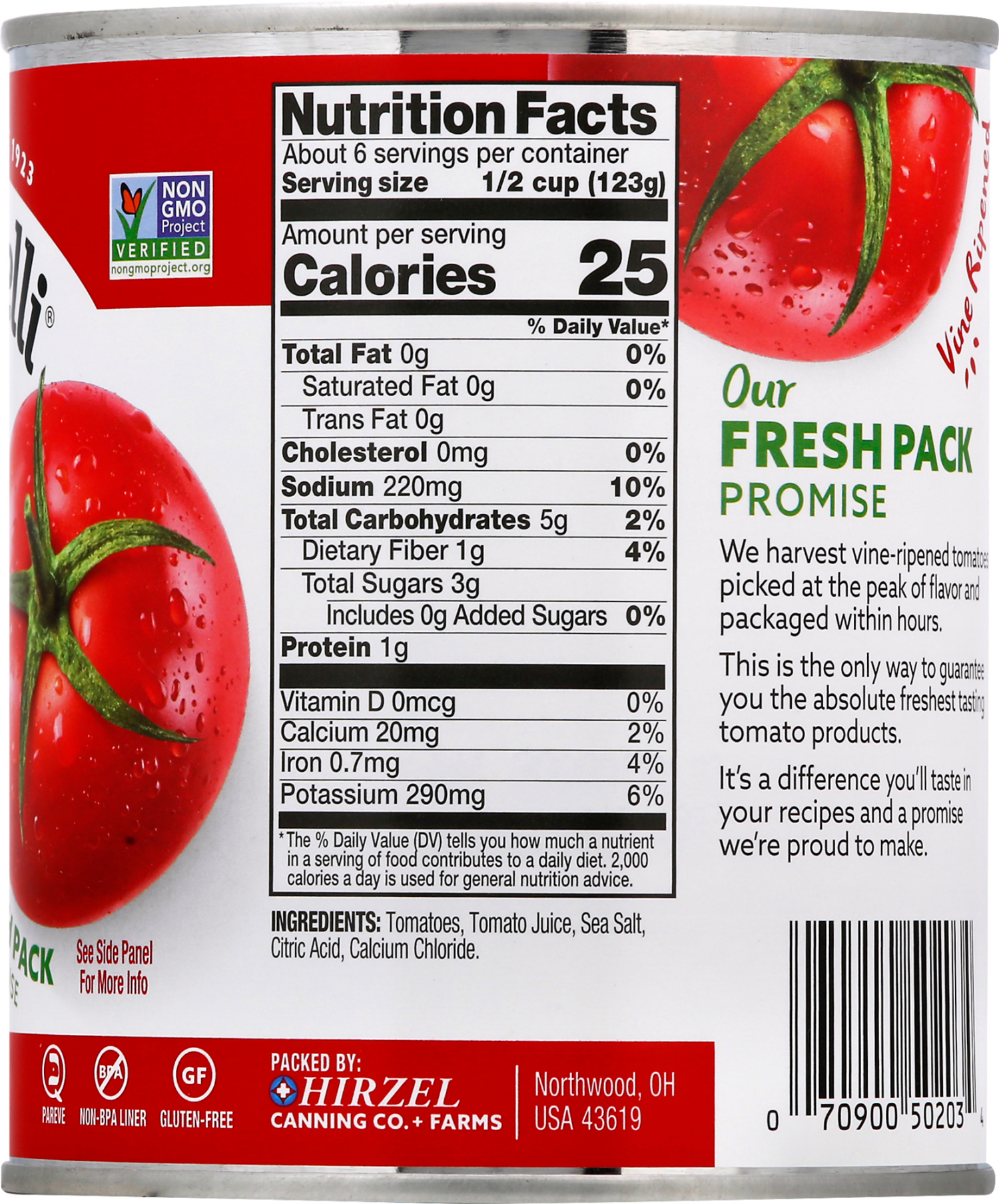 slide 3 of 3, Dei Fratelli Petite Diced Tomatoes - 28 oz, 28 oz