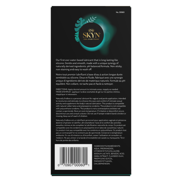 slide 3 of 5, SKYN Naturally Endless Personal Lubricant 2.7 fl oz, 2.7 fl oz