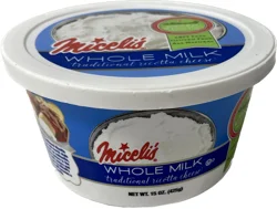 Miceli's Ricotta Cheese, Whole Milk, Traditional