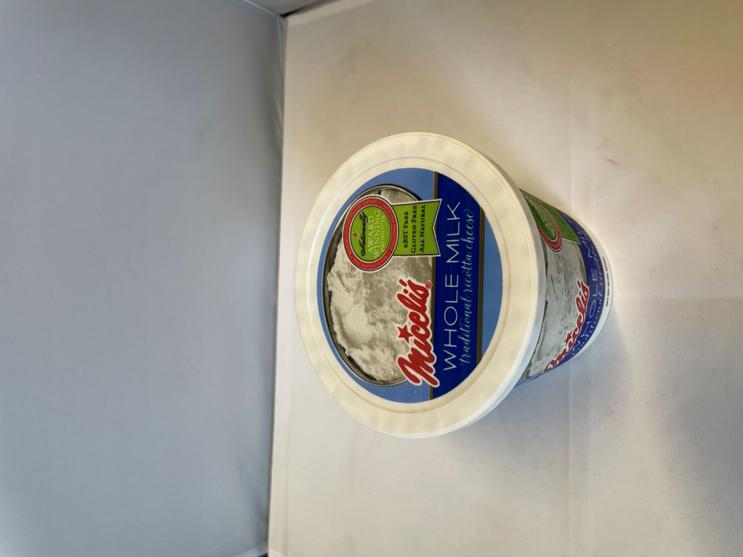 slide 2 of 2, Miceli's Traditional Ricotta Cheese, 30 oz