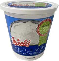 Miceli's Traditional Ricotta Cheese