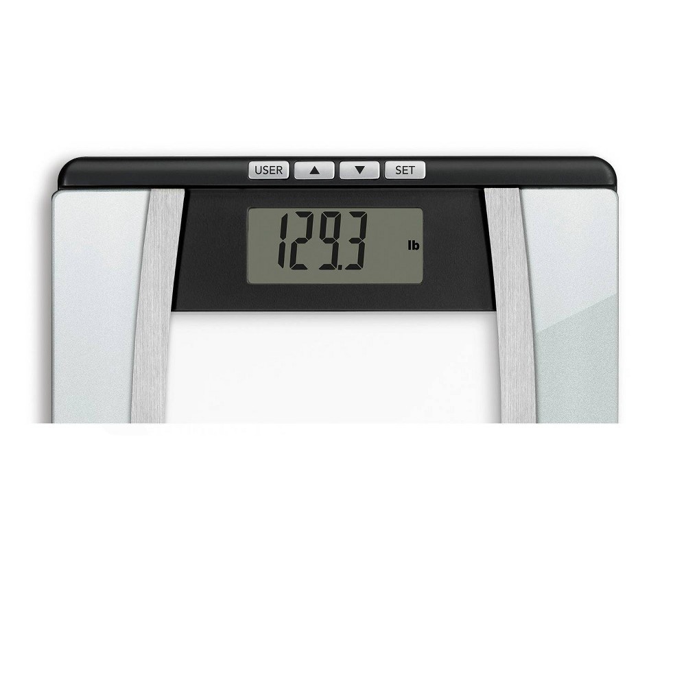 slide 2 of 11, Body Analysis Glass Scale Silver - Weight Watchers, 1 ct