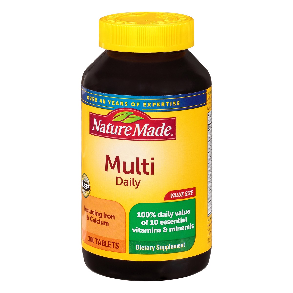 slide 4 of 12, Nature Made Daily Value Size Tablets Multi 300 ea, 300 ct