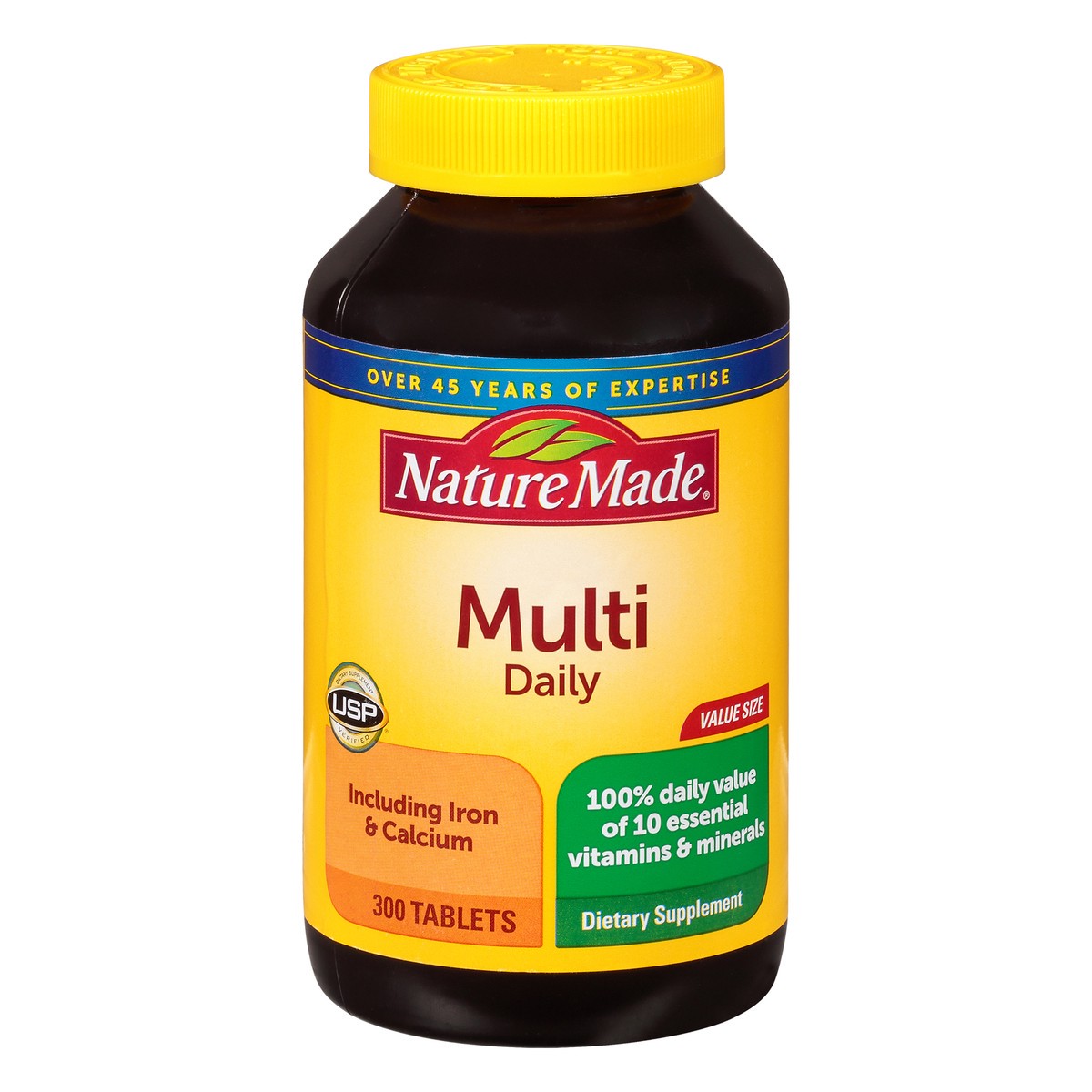 slide 1 of 12, Nature Made Daily Value Size Tablets Multi 300 ea, 300 ct