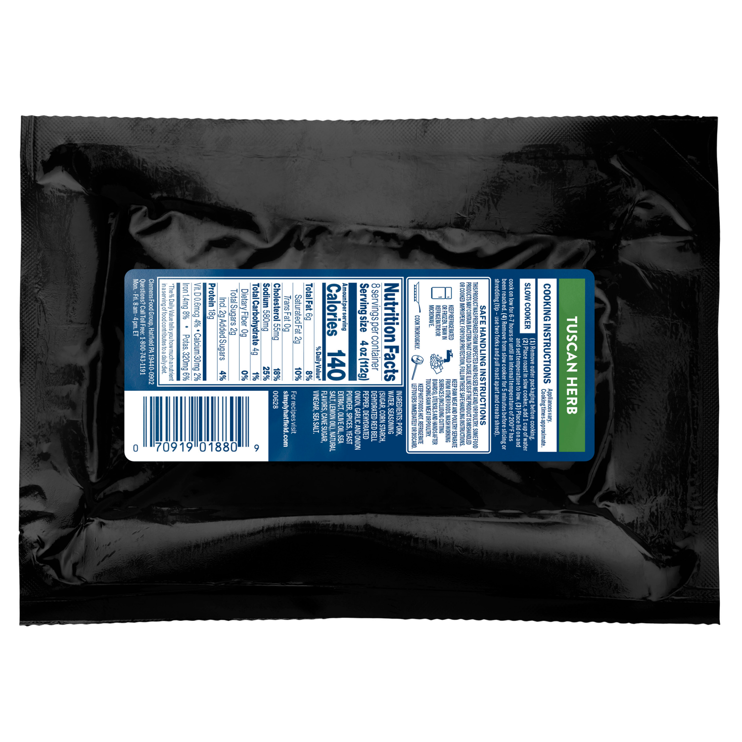 slide 2 of 2, Hatfield Tuscan Herb Pork Roast, 32 oz