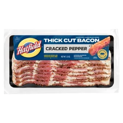 Hatfield Cracked Pepper Bacon, Thick Cut