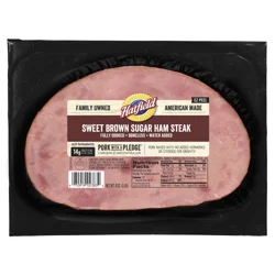 Hatfield Boneless Sweet Brown Sugar Ham Steak 8 oz
