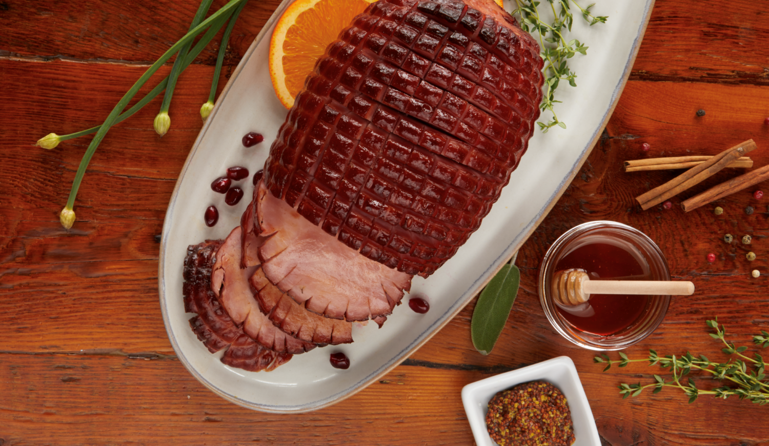 slide 2 of 2, Hatfield Sweet Brown Sugar Ham, 44 oz