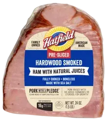 Hatfield Boneless Pre-Sliced Ham, Quarter