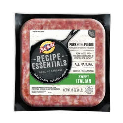 Hatfield Recipe Essentials Sweet Italian Ground Sausage 16 oz