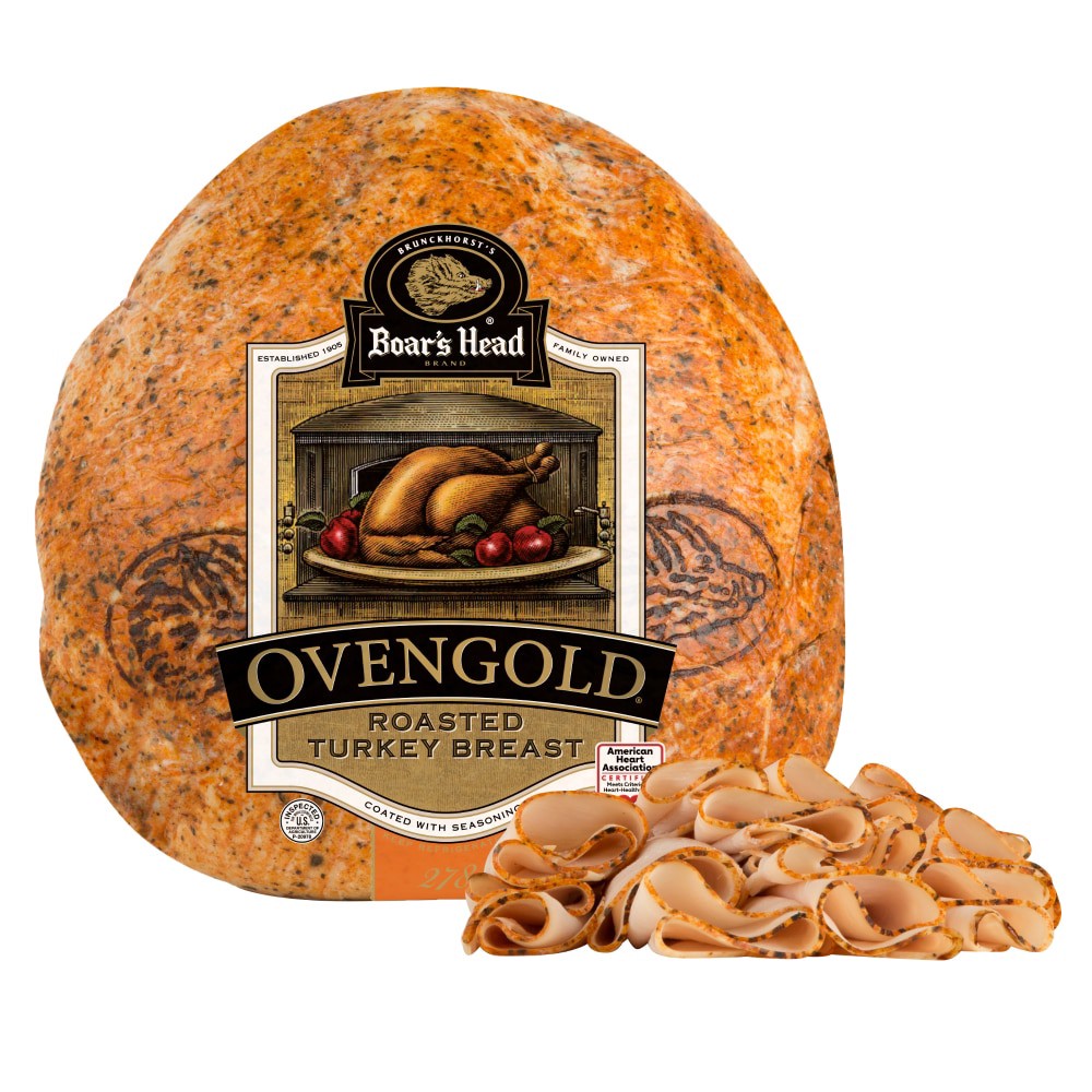 slide 1 of 1, Boar's Head Ovengold Roasted Turkey Breast 1 ea, 1 ct