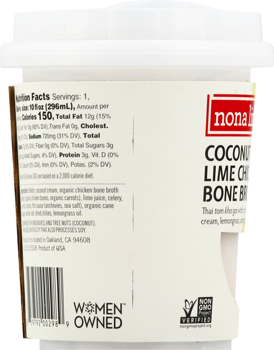 slide 5 of 11, Nona Lim Thai Curry And Lime Bone Broth, 10 oz