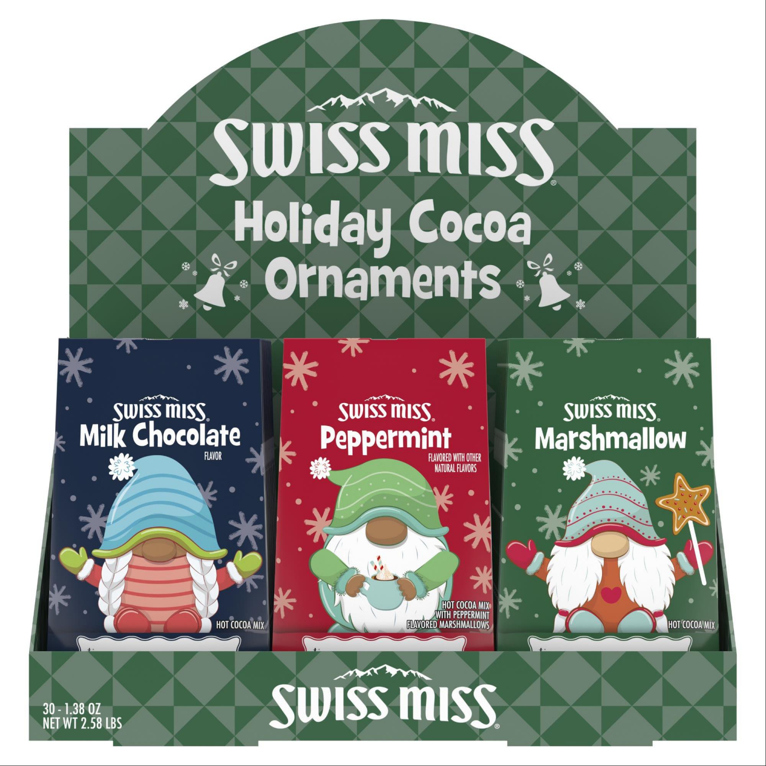 slide 1 of 7, Swiss Miss Marshmallow Hot Cocoa Mix - 1.38 oz, 1.38 oz