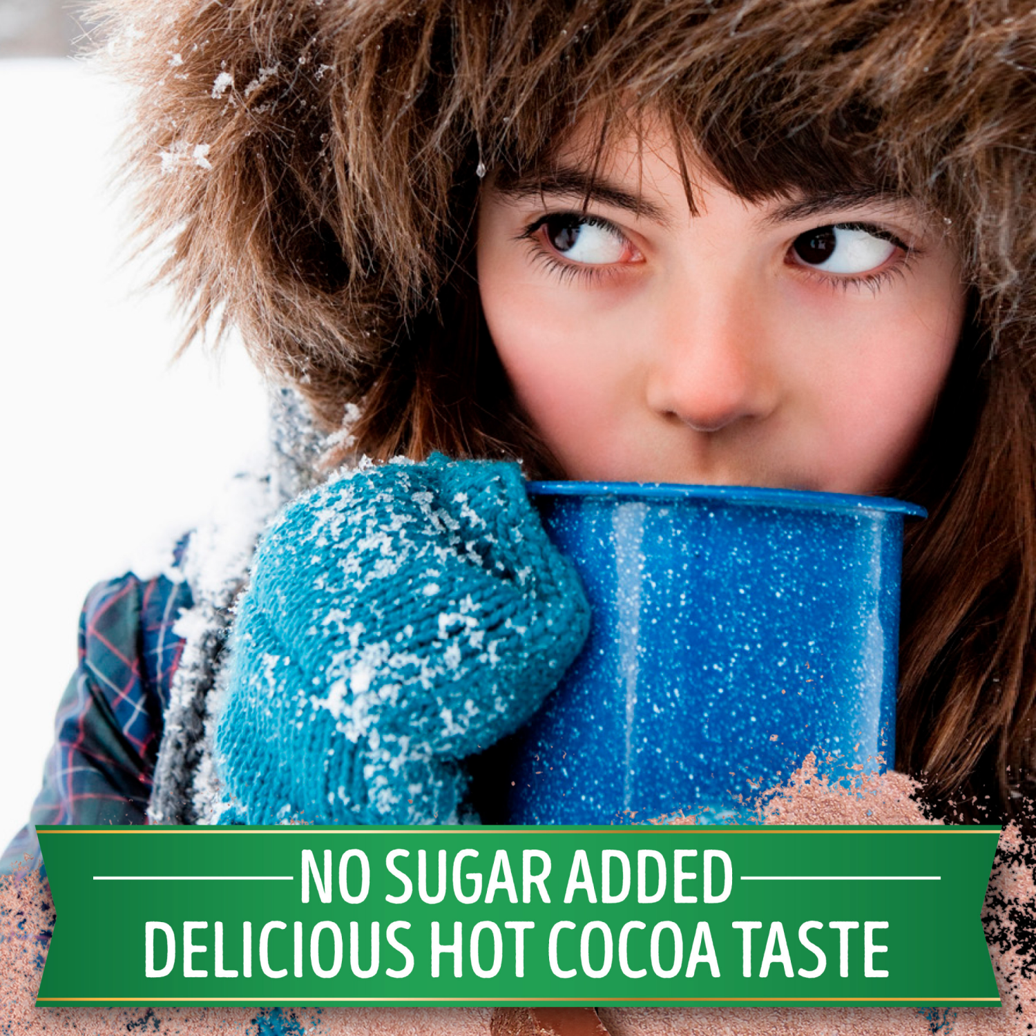 slide 6 of 7, Swiss Miss No Sugar Added Milk Chocolate Flavored Hot Cocoa Mix, Hot Cocoa Mix Packets - 8 ct; 0.73 oz, 8 ct; 0.73 oz