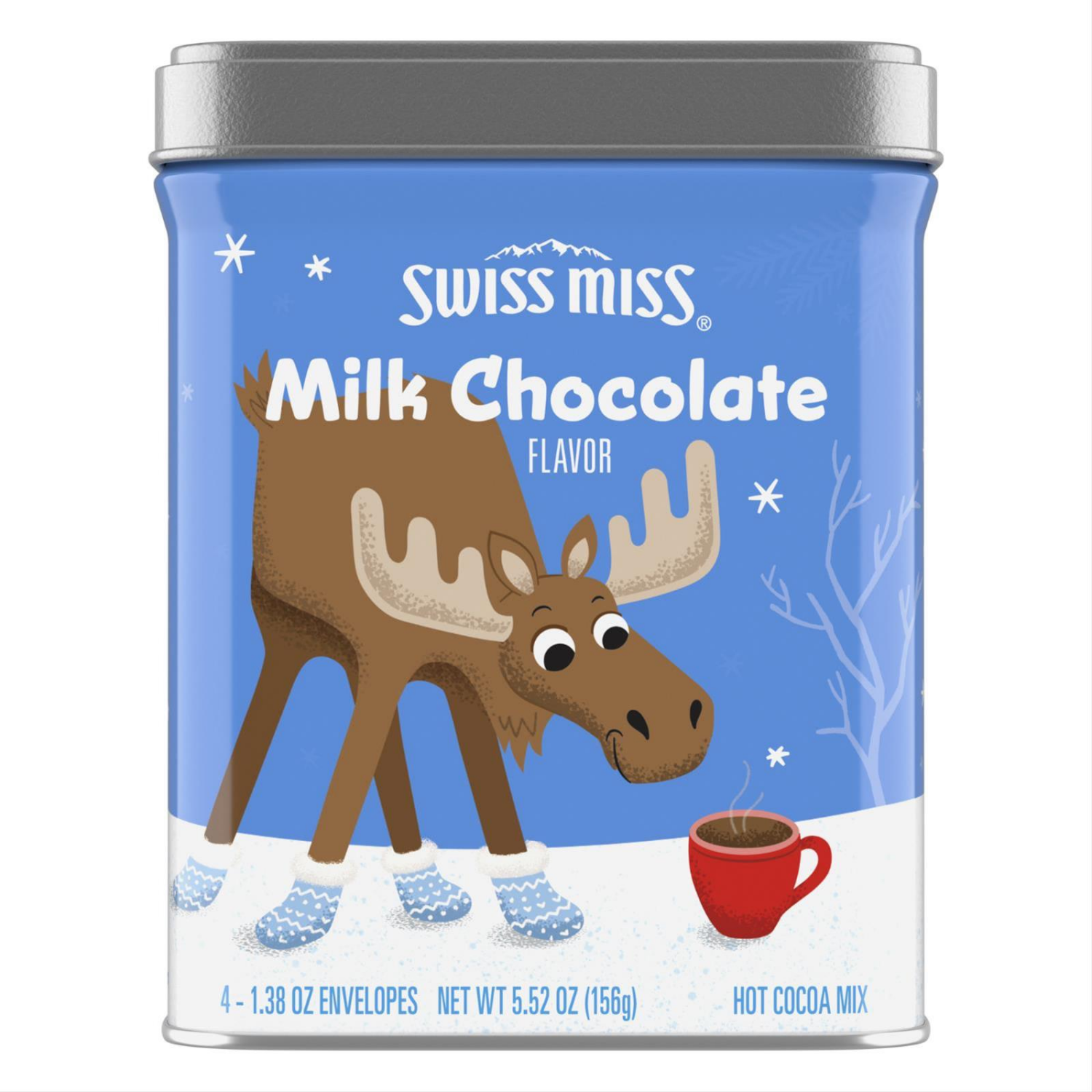 slide 7 of 7, Swiss Miss Milk Chocolate Hot Cocoa Gift Tin, 5.52 Oz, 1 ct