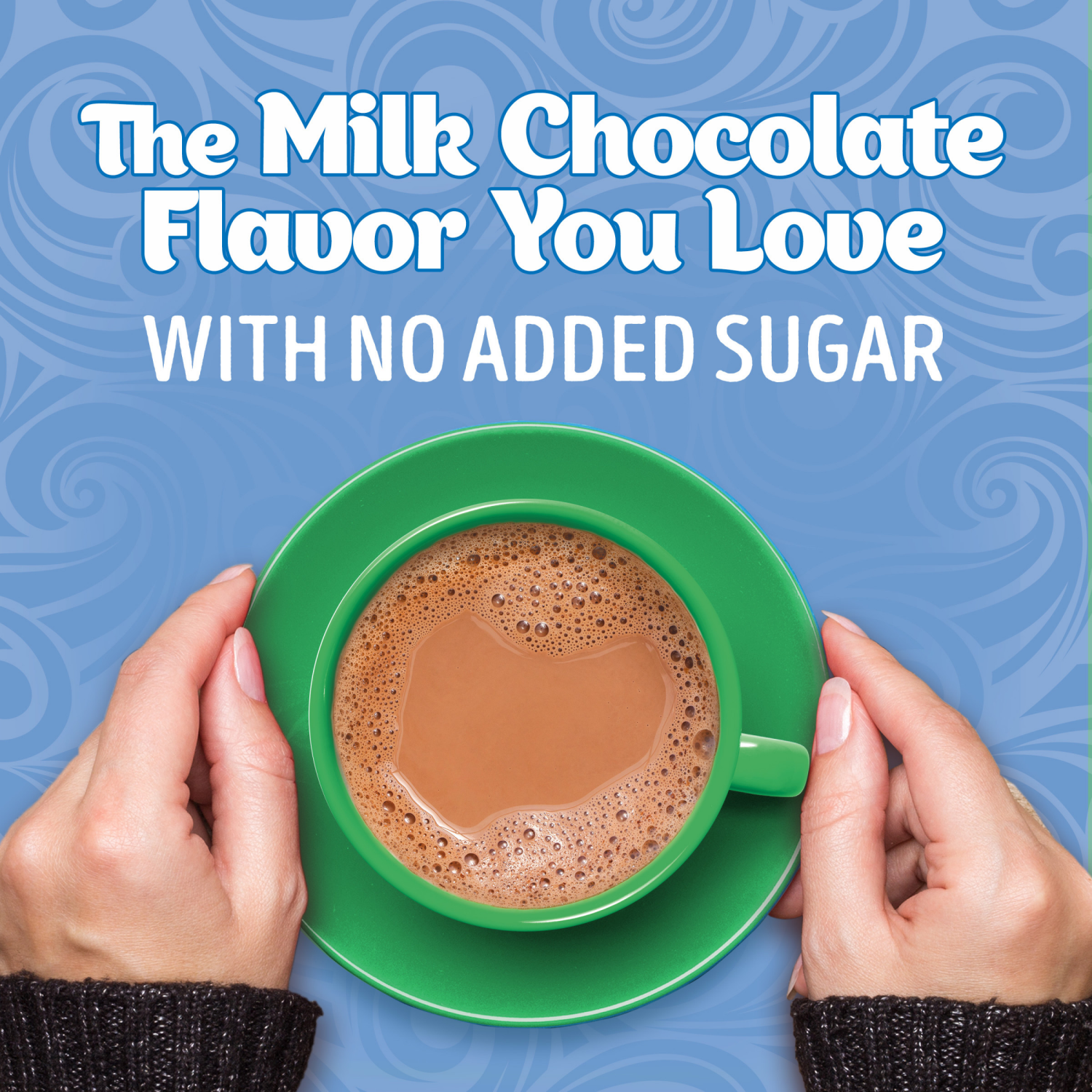 slide 4 of 5, Swiss Miss Milk Chocolate Flavor No Sugar Added Hot Cocoa Mix Canister- 13 oz, 13 oz