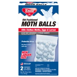 Enoz Old Fashioned Moth Balls 2 - 8 oz Packets