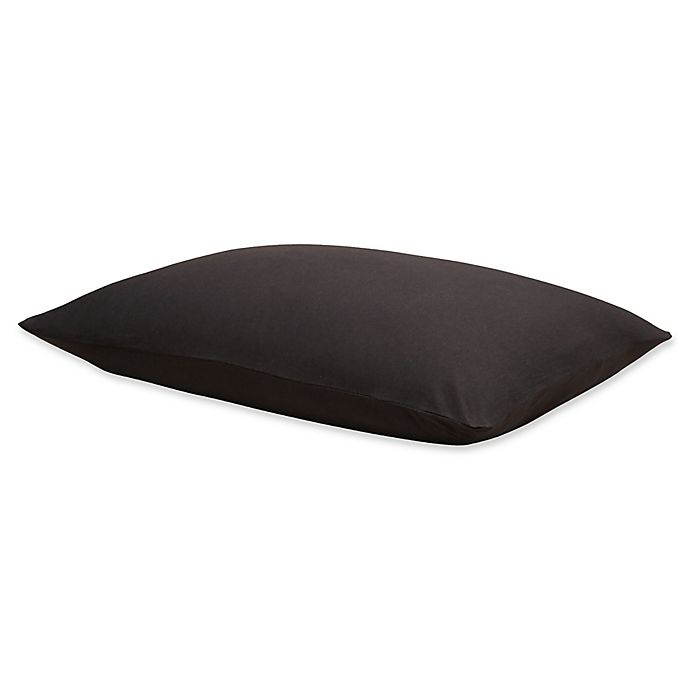 slide 3 of 6, Calvin Klein Modern Cotton Harrison Standard Pillowcases - Black, 2 ct