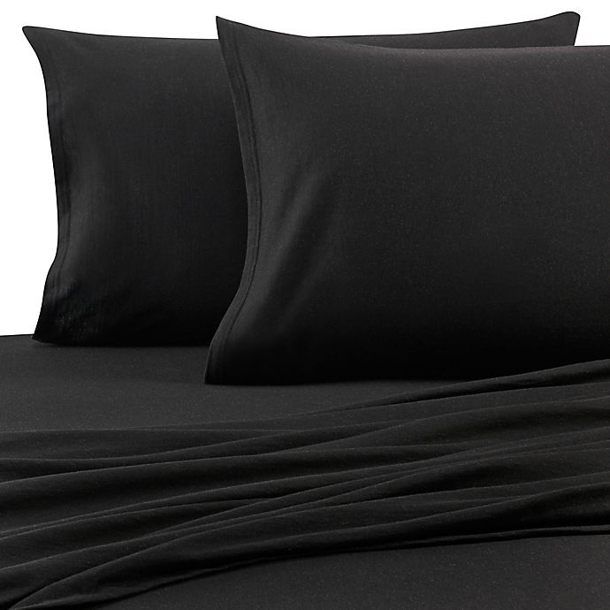 slide 6 of 6, Calvin Klein Modern Cotton Harrison Standard Pillowcases - Black, 2 ct