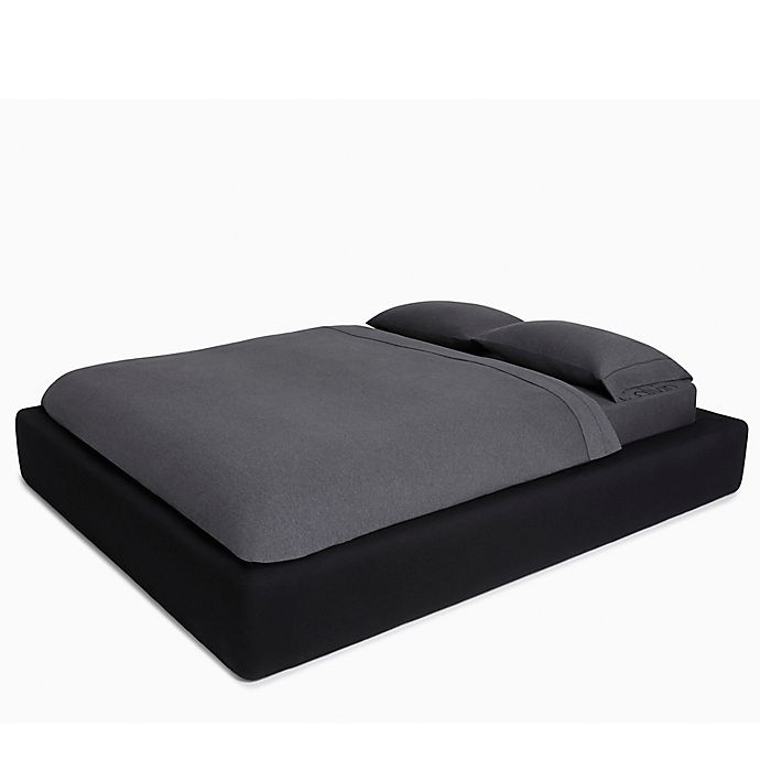 slide 1 of 3, Calvin Klein Modern Cotton Body Solid Twin Duvet Cover - Charcoal, 1 ct