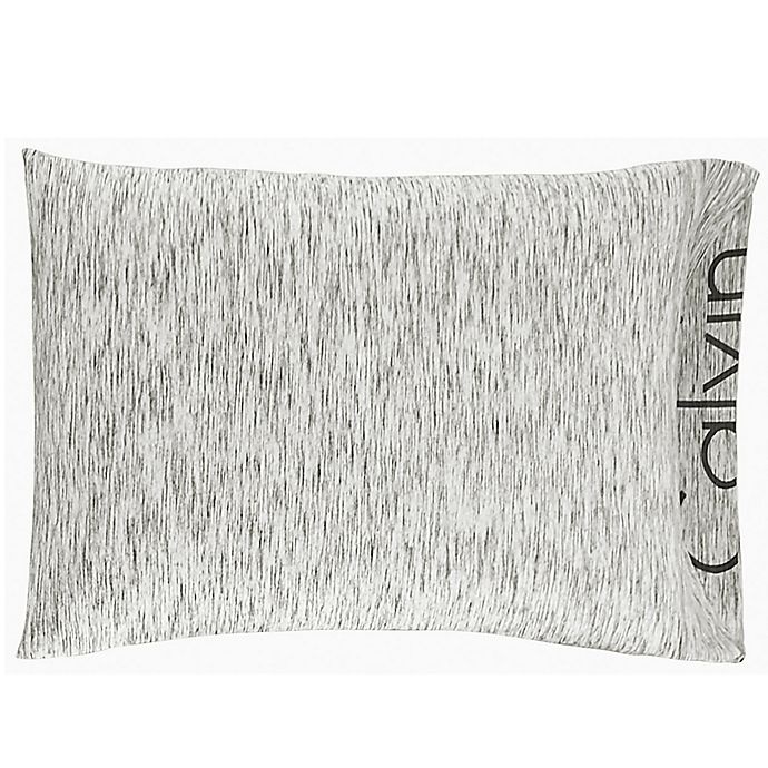 slide 1 of 2, Calvin Klein Modern Cotton Strata Standard Pillowcases - Marble, 2 ct