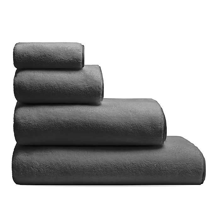 slide 1 of 1, Calvin Klein Leland Wash Cloth - Charcoal, 1 ct