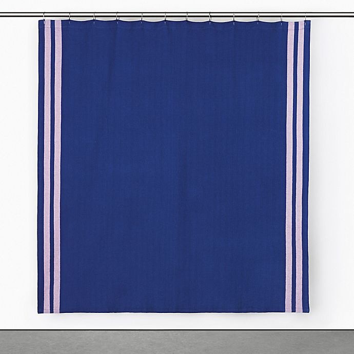 slide 2 of 2, Calvin Klein George Shower Curtain - Cobalt, 72 in x 72 in