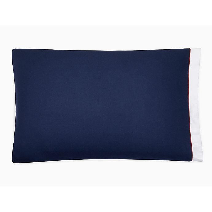 slide 1 of 1, Calvin Klein Ryan Standard Pillow Sham - Navy, 1 ct