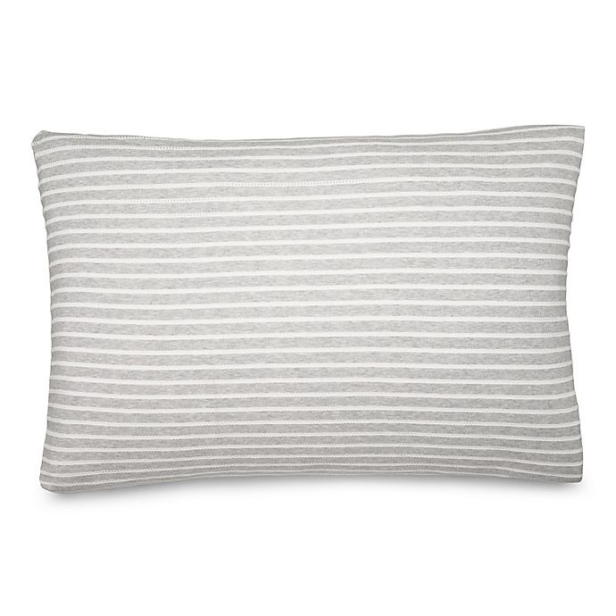 slide 1 of 3, Calvin Klein Lennox Standard Pillow Sham - Grey, 1 ct