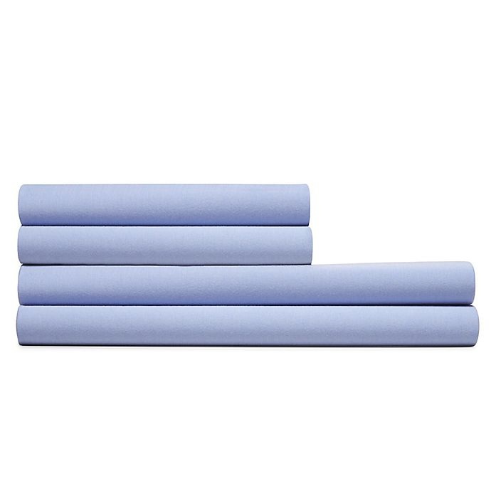 slide 1 of 2, Calvin Klein Harrison Modal Queen Fitted Sheet - Periwinkle, 1 ct