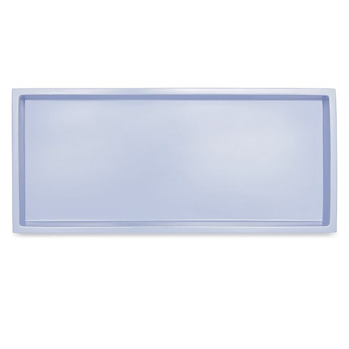 slide 1 of 1, Calvin Klein Eileen Tray - Clear/Periwinkle, 1 ct