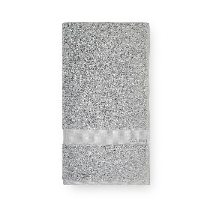 slide 1 of 3, Calvin Klein Tracy Bath Towel - Grey, 1 ct