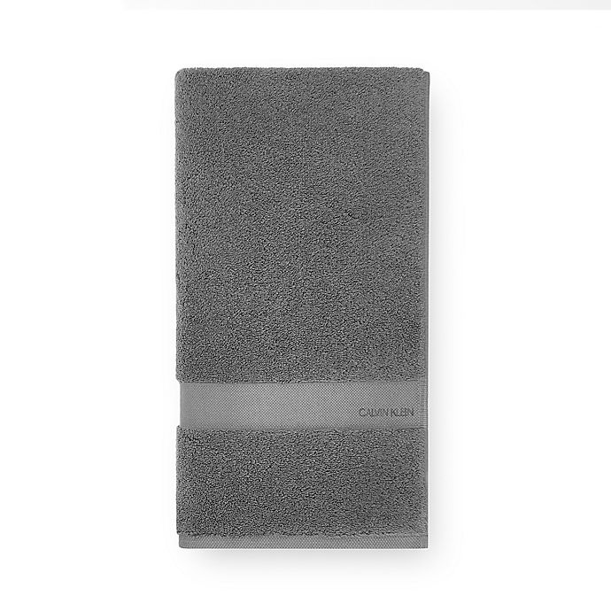 slide 1 of 3, Calvin Klein Tracy Bath Towel - Charcoal, 1 ct