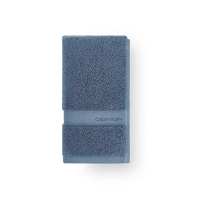 slide 1 of 3, Calvin Klein Tracy Bath Sheet - Dusty Blue, 1 ct