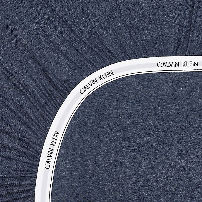 slide 3 of 3, Calvin Klein Harrison King Flat Sheet - Indigo, 1 ct