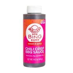 Mr Bing Sweet & Spicy Chili Crisp BBQ Sauce